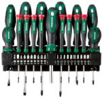PARKSIDE ® Bit- és csavarhúzókészlet - 37 részes - fali tartóval (471926)