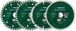 PARKSIDE ® PWSZS 1 - Gyémánt vágókorong szett (4 db, Ø125 mm) (485295)