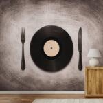 Dovido Fototapet disc de vinil cu tacâmuri - 490x330