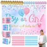 Bedee Lufik Gender Reveal Rózsaszín Kék A Gyermek Nemének Felfedezésére