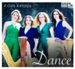 STS Records STS Dance 4 girls 4 harps audiophile CD lemez (STS_Dance_4_Girls_4_Harps)