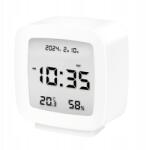 Logilink Digitális LCD Ébresztőóra Hőmérő Higrométer Data Alarm Snooze (SC0120)