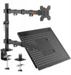  Redbat Monitor Tartó Laptop Polccal 13-32 Hüvelykes Képernyőkhöz (521728)