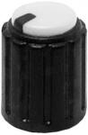 Noiz Buton Potentiometru Rotativ Mixere Audio, Negru-alb (010885)