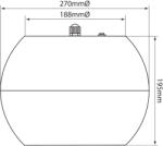 Adastra Boxa sferica 100V Adastra PS60-B (780597-80598)