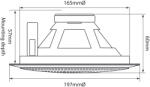 Adastra Boxa tavan 100V 6W Adastra EC56V (781596)
