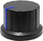 Noiz Buton Volum plastic, albastru - 16x24mm (246341)