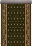 LOTOS Traversa Bisericeasca Lotos 15033-310, Latime 2m, Marime 200 x 2100 cm, Verde, Inaltime Fir 8 mm, Festonata Surfilata Tivita, Antialergica, Polipropilena, Manastire, Biserica, Altar, Naos, Pronaos Covor