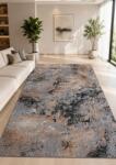 Mira Covor Mira 24137-123, Marime 200 x 300 cm, Gri, Maro, Inaltime Fir 6 mm, Antialergic, Polipropilena, Living, Dormitor, Sufragerie, Birou Covor
