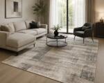 Anny Covor Anny 33046-160, Marime 195 x 300 cm, Bej Gri, Inaltime Fir 7 mm, Antialergic, Polipropilena, Living, Dormitor, Sufragerie, Birou Covor