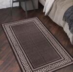 Natura Covor Bucatarie Tip Iuta, Natura 900-91, Marime 160 x 230 cm, Maro, Antialergic, Polipropilena, Sufragerie, Terasa, Birou, Living Covor
