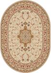 LOTOS Covor Oval Lotos 523-100, Bej, Crem, Inaltime Fir 8 mm, Marime 150 x 230 cm, Antialergic, Polipropilena, Living, Dormitor, Sufragerie, Birou - covorexpert - 218,99 RON Covor