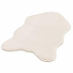 LOP Covor Premium Belgian LOP 050 Shapes, Imitatie Blana Iepure, Crem, Marime 50 x 80 cm, Lungime Fir 23 mm, Poliester, Antialergic, Living, Dormitor, Sufragerie, Birou Covor