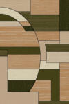 LOTOS Covor Lotos 538-836, Marime 120 x 200 cm, Verde, Inaltime Fir 8 mm, Antialergic, Polipropilena, Living, Dormitor, Sufragerie, Birou Covor