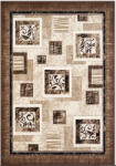 Luna Covor Luna 1835-12, Marime 50 x 80 cm, Crem, Maro, Inaltime Fir 6 mm, Antialergic, Polipropilena, Living, Dormitor, Sufragerie, Birou Covor
