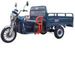 RDB Triciclu electric fara permis Rdb XL-Klass4 1.5, 4000W, 72V 45Ah, 25km h, autonomie 70 km (XL-klass4 gri -1.5m)