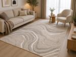 ELMA Covor Elma 013-116, Marime 120 x 200 cm, Bej, Gri, Inaltime Fir 6.5 mm, Antialergic, Polipropilena, Living, Dormitor, Sufragerie, Birou Covor