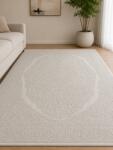 Itea Covor Model Itea 42015-100, Marime 95 x 200 cm, Alb, Inaltime Fir 10 mm, Antialergic, Polipropilena, Living, Dormitor Covor