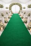 PLAT Mocheta Evenimente PLAT GREEN, Latime 2m, Grosime 1mm, Marime 200 x 800 cm, Verde, Antialergic, Polipropilena, Prezentari, Intalniri oficiale, Terase, Curti