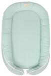 BabyMatex Двулицево бебешко гнездо Baby Matex - Prestige Muslin, Светлозелено (5902675070812)