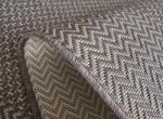 Jeans Covor Iuta Jeans 19242-91, Marime 200 x 300 cm, Maro, Inaltime Fir Tesatura plata, Antialergic, Polipropilena, Bucatarie, Hol, Balcon Covor