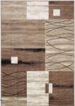 Luna Covor Luna 1805-12, Marime 140 x 200 cm, Bej, Maro, Inaltime Fir 6 mm, Antialergic, Polipropilena, Living, Dormitor, Sufragerie, Birou Covor