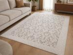 Itea Covor Itea 42005-162, Marime 80 x 150 cm, Gri Bej, Inaltime Fir 10 mm, Antialergic, Polipropilena, Living, Dormitor Covor