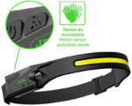JBM Lanterna Frontala Reincarcabila 350Lm Cob Si Senzon Miscare Jbm (54004) - strongmoto