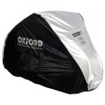 Oxford Husa Bicicleta Oxford Aquatex pentru 2 biciclete Negru Argintiu - CC101 (CC101)