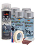AVEX Kit complet reparatie si vopsire jante culoare Argintiu Metalizat, V4 (AVX-KVJ-AGV4) - strongmoto