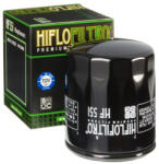 Hiflofiltro Filtru ulei moto HIFLO pentru motociclete, HF551 - Moto Guzzi 850 Griso, 1000 V10 Centauro, 1200 Sport (HF551)