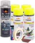 AVEX Kit complet reparatie si vopsire jante culoare Galben Fluorescent, V4 (AVX-KVJ-GFV4) - strongmoto