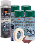 AVEX Kit complet reparatie si vopsire jante culoare Verde Metalizat, V4 (AVX-KVJ-VV4) - strongmoto