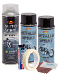 AVEX Kit complet reparatie si vopsire jante culoare Negru Metalizat, V2 (AVX-KVJ-NV2) - strongmoto