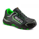 SPARCO Incaltaminte de protectie curse SPARCO ALLROAD Line Baku - Nailon/microfibra , Negru/Verde (07528NRVF)