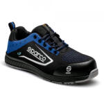 SPARCO Incaltaminte de protectie curse Sparco Light Line Cup - Piele intoarsa/Net , Negru/ Albastru (07526NRAZ)