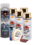 AVEX Kit complet reparatie si vopsire jante culoare Auriu Metalic, V4 (AVX-KVJ-AUV4) - strongmoto