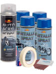 AVEX Kit complet reparatie si vopsire jante culoare Albastru Metalizat, V4 (AVX-KVJ-AV4) - strongmoto