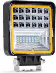 AMIO Proiector LED pentru Off-Road, ATV, SSV, cu functie de semnalizare, culoare 6500K, 3360 lm, tensiune 9 - 36V, dimensiuni 110 x 110 mm (AVX-AM02426)