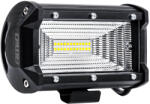 AMIO Proiector LED pentru Off-Road, ATV, SSV, putere 72W, culoare 6500K, tensiune 9-36V, dimensiuni 135 x 75 x 55 mm (AVX-AM03246)