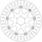 Ferodoracing Disc Frana - Ferodo (FMD0137RX)