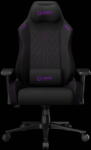 LORGAR Scaun Gaming LORGAR Lorgar CHA41 Advanced Ergonomic, material anti-pete, Negru/Mov (LRG-CHA41-BK-PR)