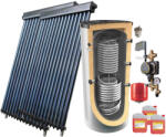 Panosol Kit panou solar apa calda menajera si aport încălzire, puffer igienic 500 litri si 60 tuburi presurizate Panosol (CC_100MP)