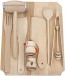 Z-tools EXT 6086 vágódeszka készlet, téglalap alakú, bükkfa, 10 darab, 40x30x2cm (EXT6086)