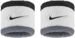Nike Swoosh Classic csuklópánt, fehér/szürke, 2 db