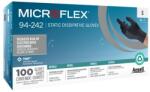 Ansell Manusi de unica folosinta Microflex 94-242 Ansell, negru, 100 buc/cutie, marimea XL 870586