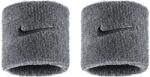 Nike Swoosh Classic csuklópánt, szürke/fekete, 2 db