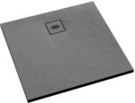 Schedline Protos Grey Stone cădiță de duș dreptunghiulară 90x90 cm gri 3SP. P2K-9090/S/ST-M1/S/ST (3SPP2K9090SSTM1SST)