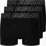 Under Armour Perf Cotton chiloți pentru bărbați Perf Cotton 3 buc negru