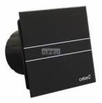 CATA E-100M BK ventilátor metakrilát előlappal, fekete - A készlet erejéig rendelhető!